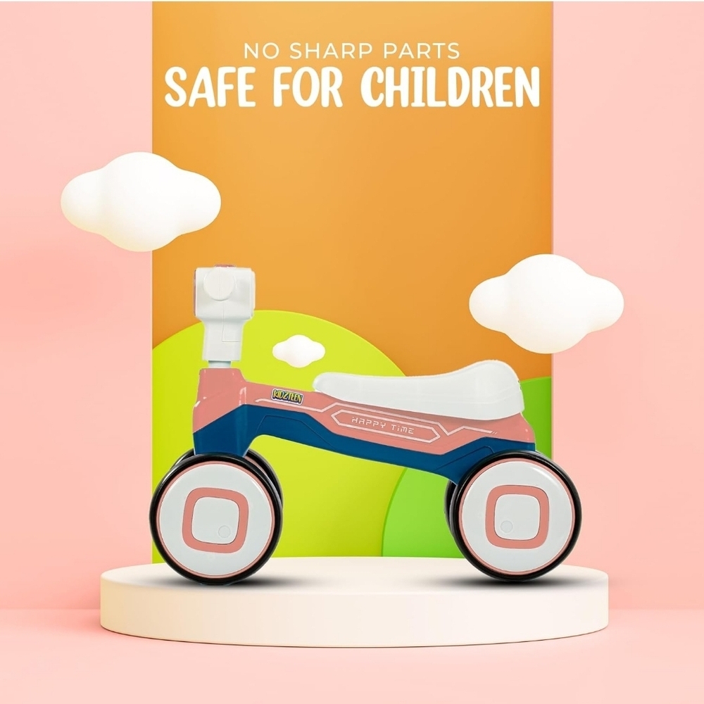 Pink and Blue Ride-On Toy - Picture 3 of 10
